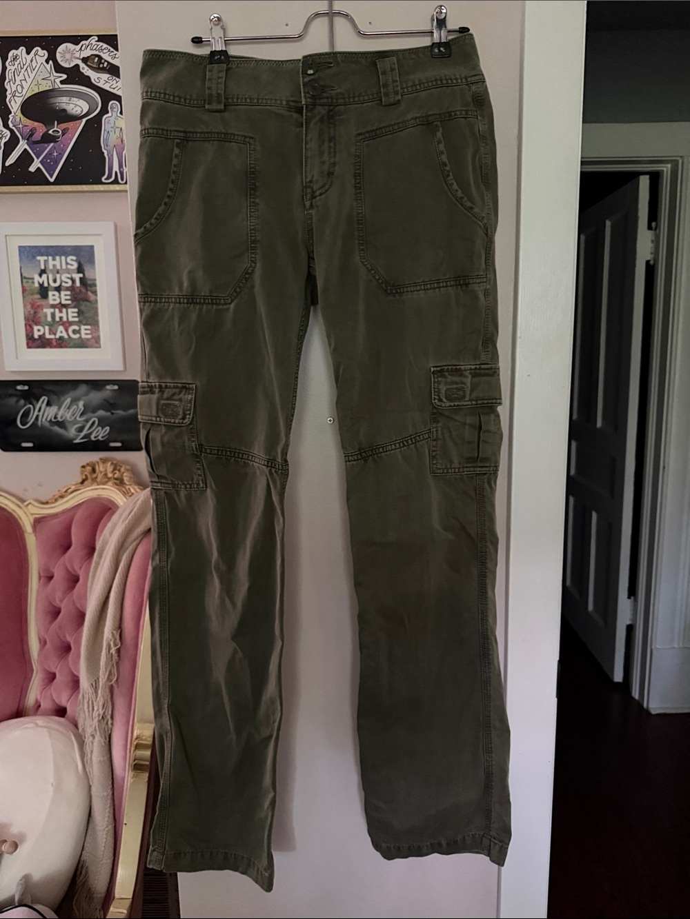 Gramicci Women’s Cargo Pants - Olive Green
